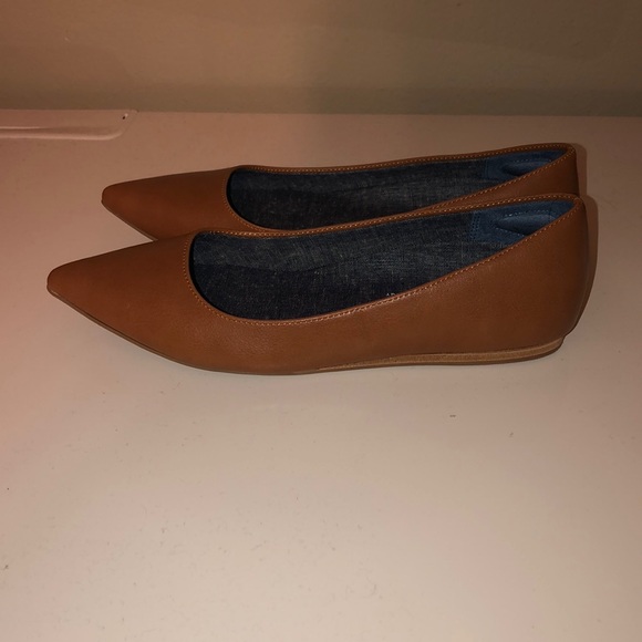 Dr. Scholl’s Leader Flat Cognac Faux Leather - Picture 2 of 6